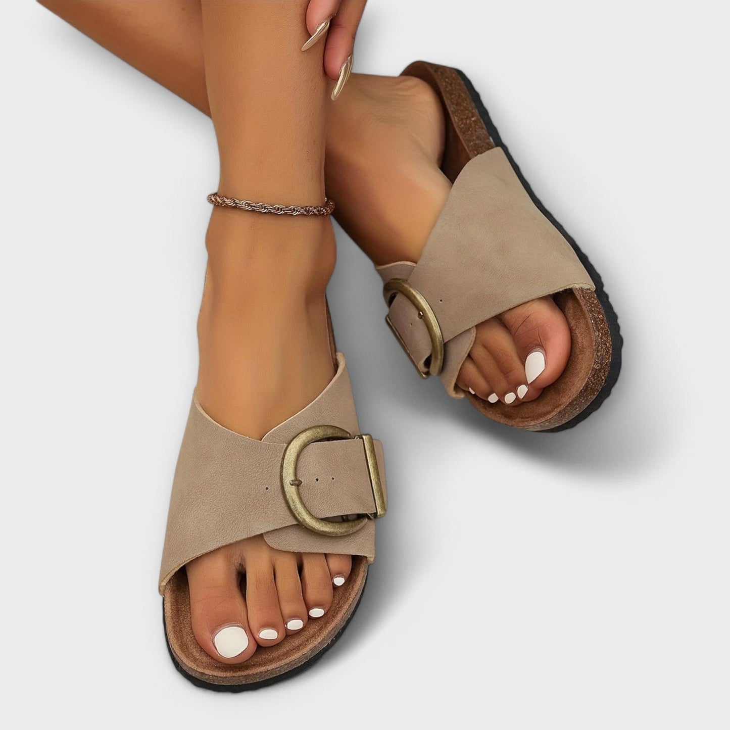 Ayasha | Women Adjustable Buckle Sandals Non-Slip Casual Everyday Sandals 3