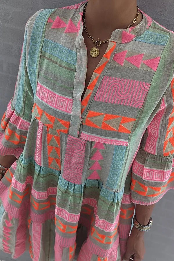 Brunch Vintage Print Midi Dress | Zara 3