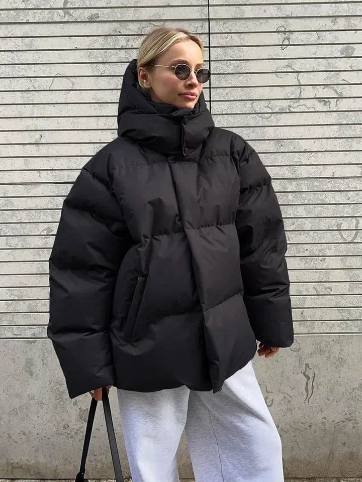 Sophia | Cozy Oversized High Collar Puffer Jacket for Women 0
