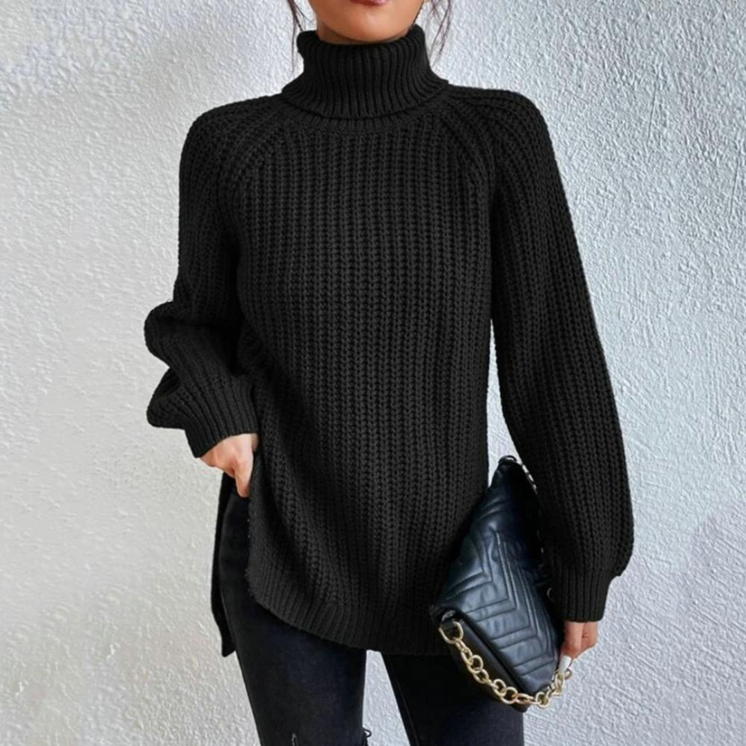 Sweater | Cashmere Turtleneck – Oversized Fit – Women – Autumn 1
