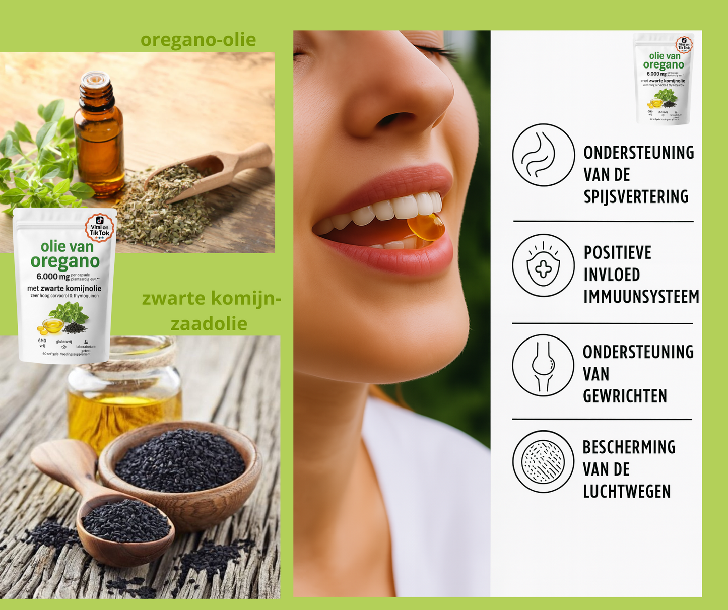 60 Capsules of Oregano Oil Soft Capsules