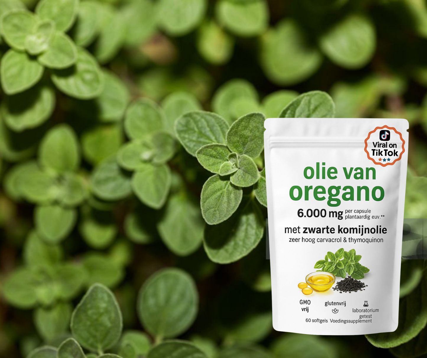 60 Capsules of Oregano Oil Soft Capsules