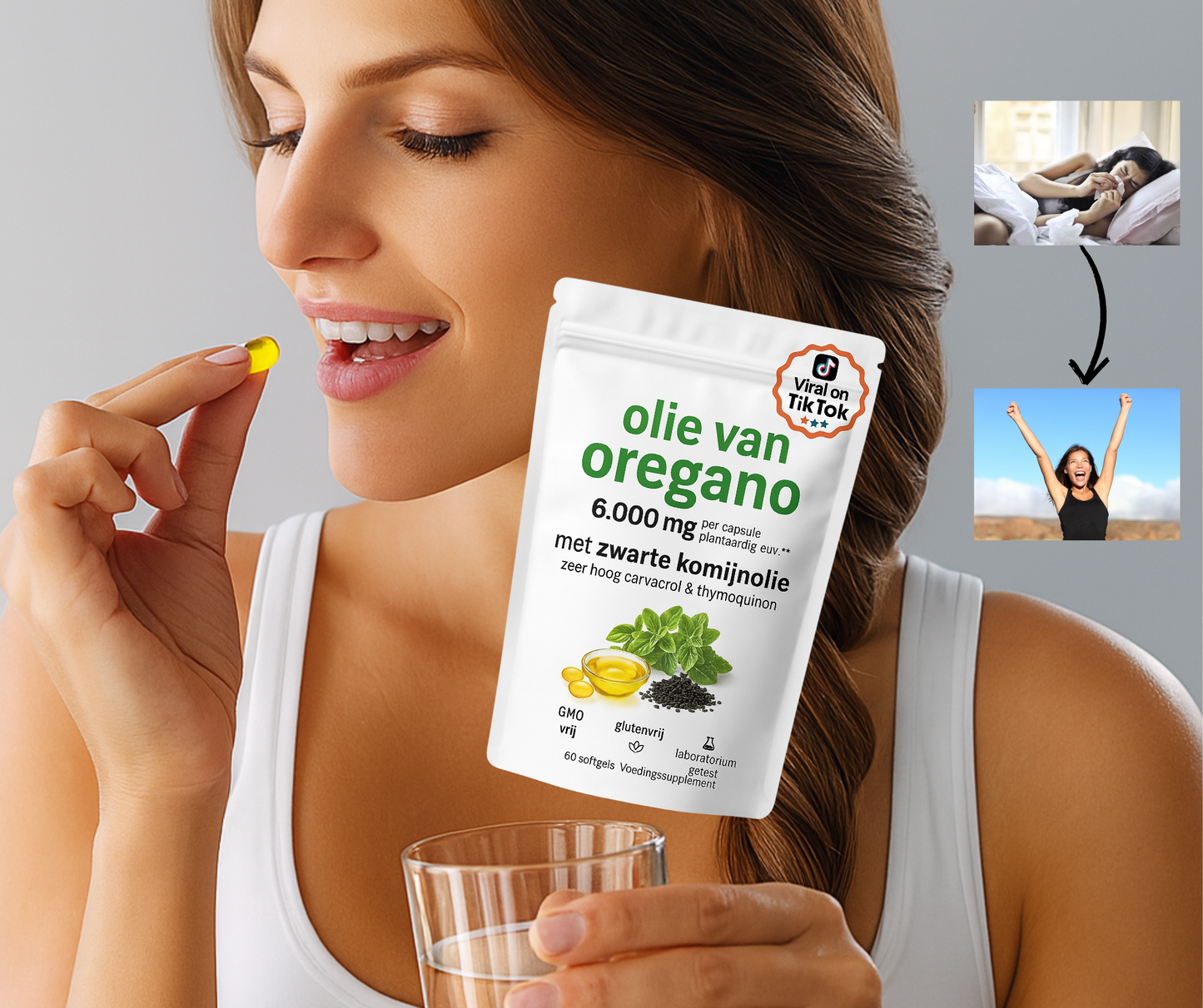 60 Capsules of Oregano Oil Soft Capsules