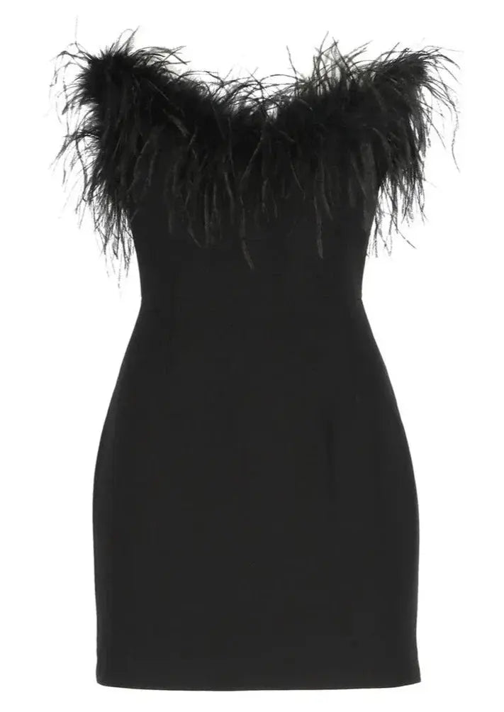 Alessandra | Womens Party V-Neck Sleeveless Fitted Elegant Mini Dress 3