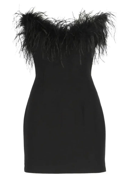 Alessandra | Womens Party V-Neck Sleeveless Fitted Elegant Mini Dress 3