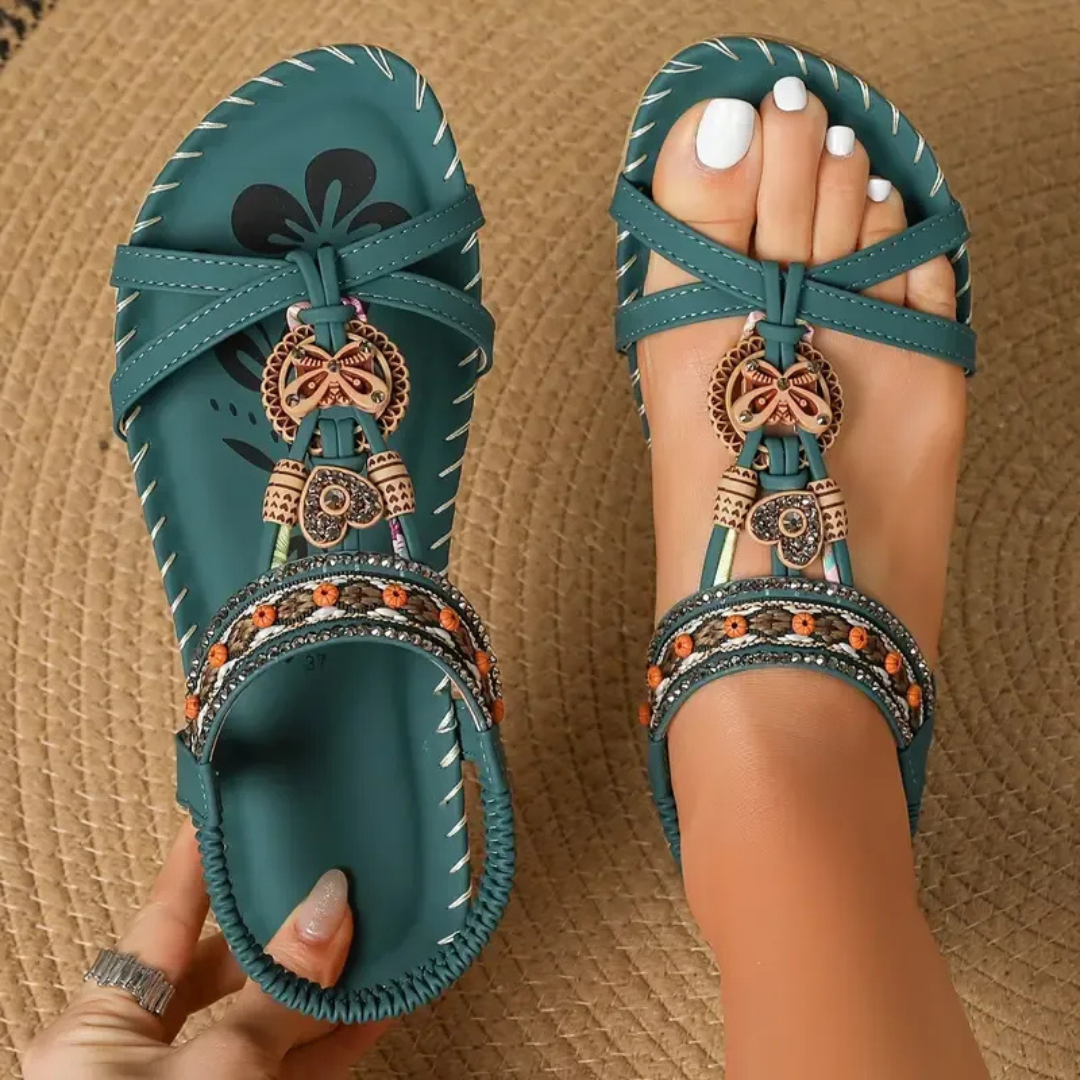 Andy | Women Ibiza Style Sandals Slip On Lightweight Casual Summer Sandals 1