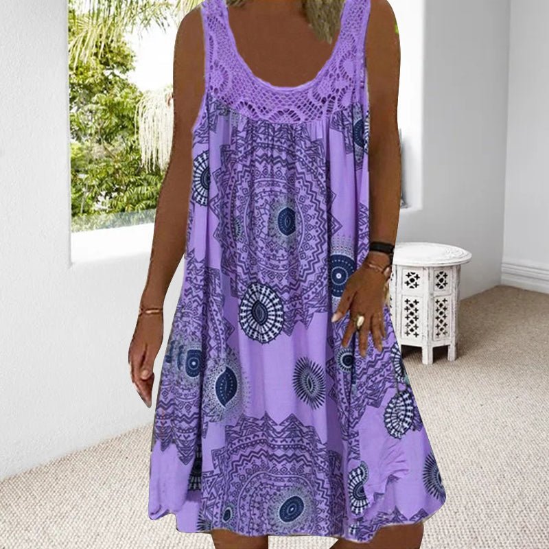 Beach Cotton V-Neck Tiered Maxi Dress | Isla 5