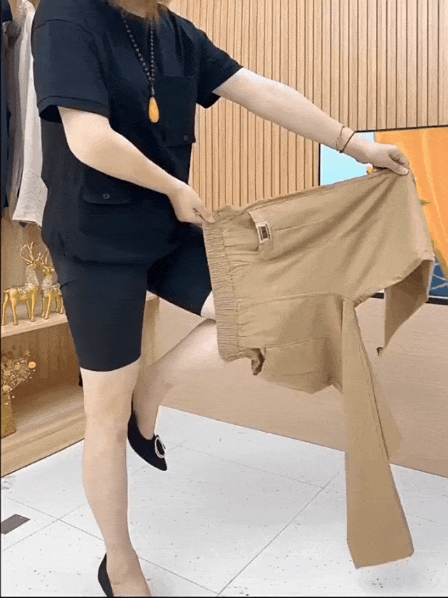 Elara | Women High Waist Straight Leg Relaxed Fit Casual Everyday Trousers 9