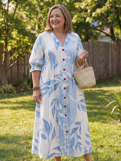 Cleo | Womens Summer Holiday Chiffon Collared Maxi Dress 6