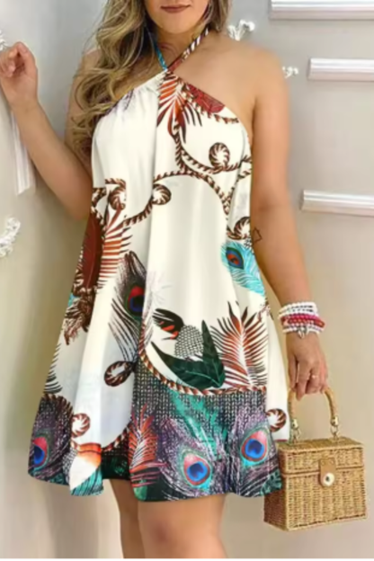 Elara | Women Party Dress Halter Neck Backless Fitted Mini Dress 8
