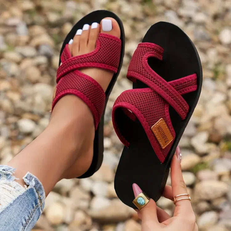 Elody | Women Slip On Sandals Lightweight Casual Everyday Sandals 3