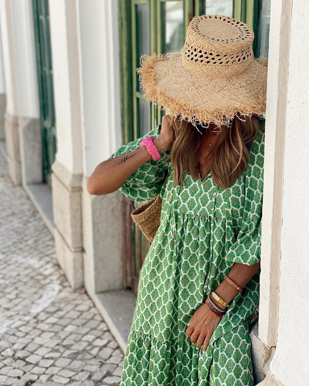 Festival Boho V-Neck Unique Pattern Maxi Dress | Iwa 6