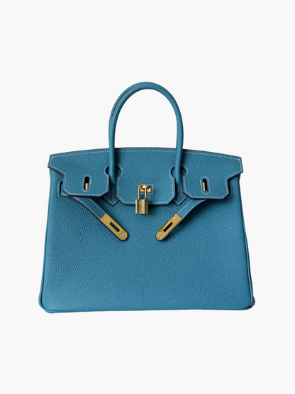 Isabella | Women's Formal Elegant Vegan Leather Structured Satchel Purse 3