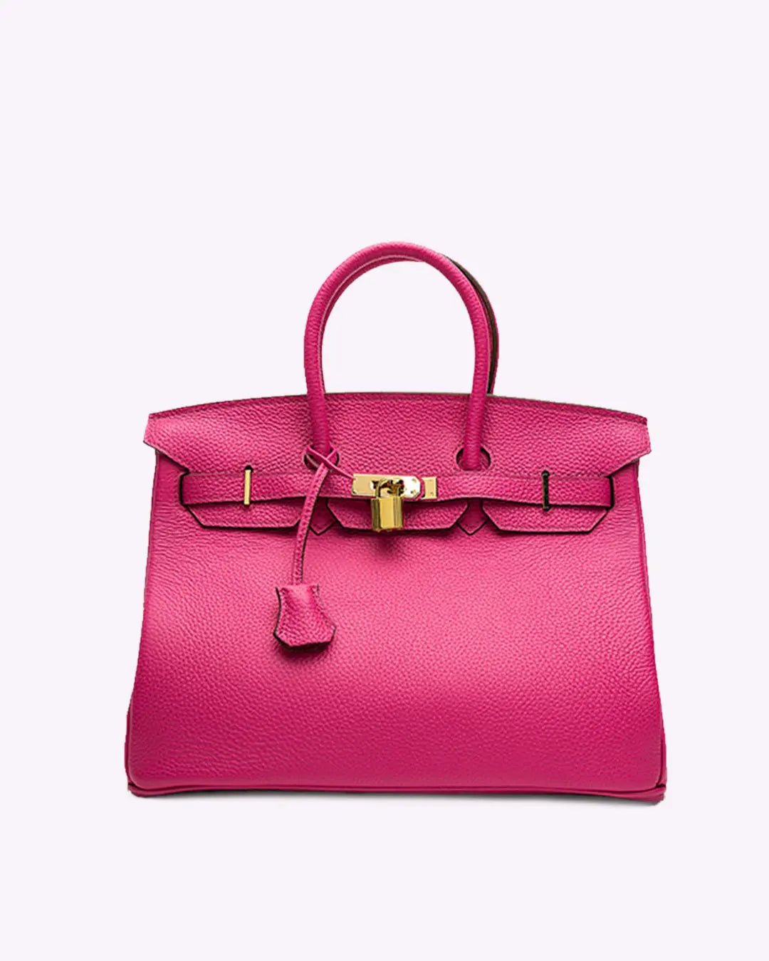 Isabella | Women's Formal Elegant Vegan Leather Structured Satchel Purse 8