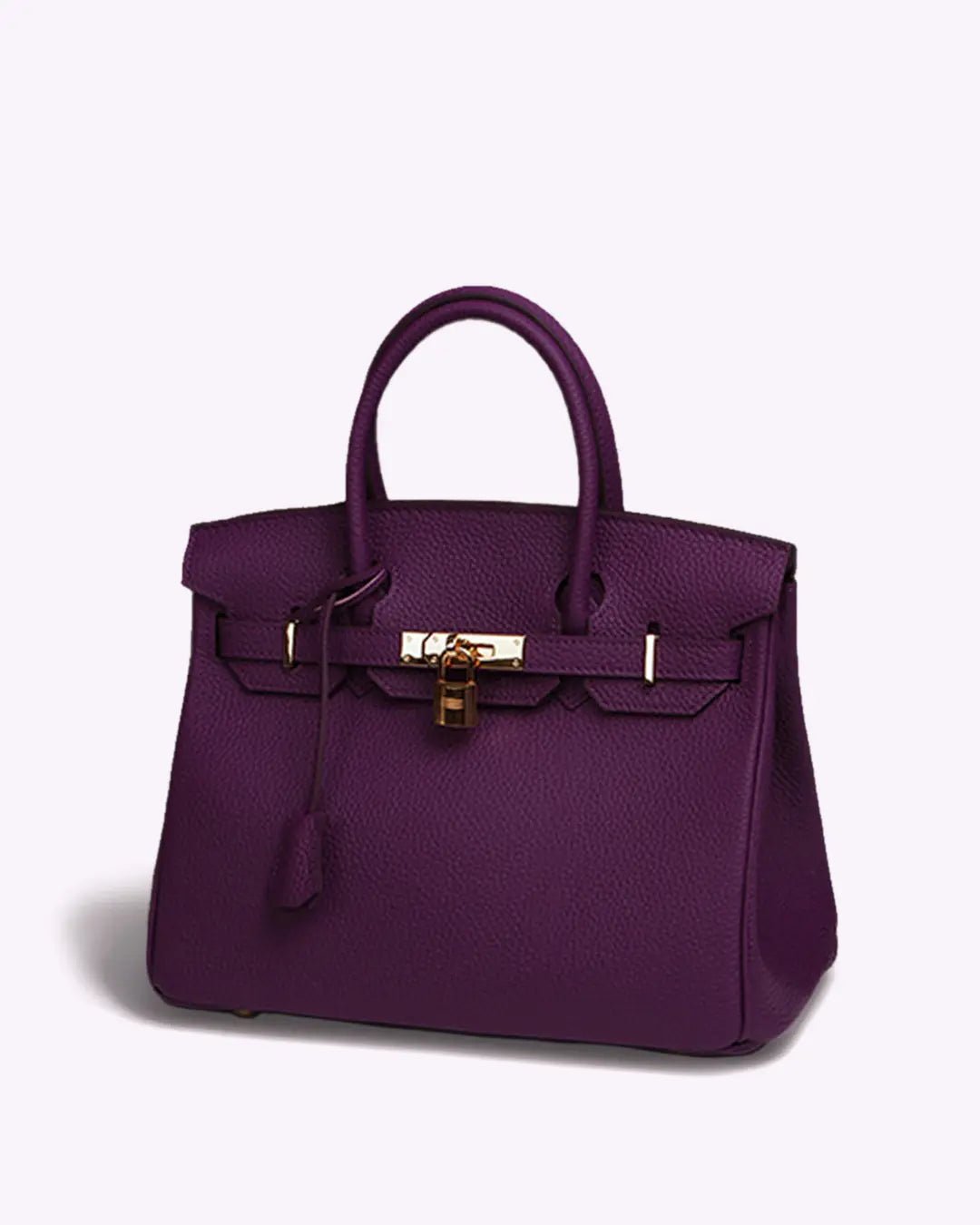 Isabella | Women's Formal Elegant Vegan Leather Structured Satchel Purse 9