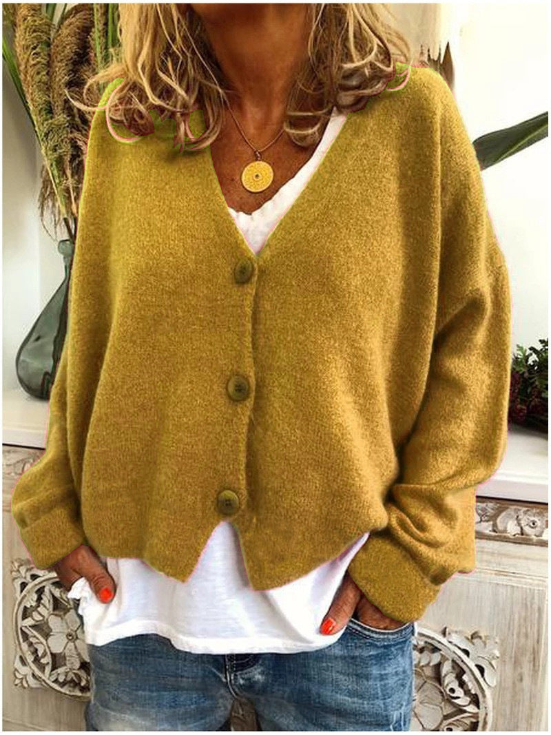 Livia | Women Longline Open Front Chunky Knit Cardigan Long Sleeve Minimal Design 7