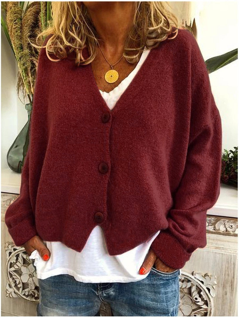Livia | Women Longline Open Front Chunky Knit Cardigan Long Sleeve Minimal Design 8