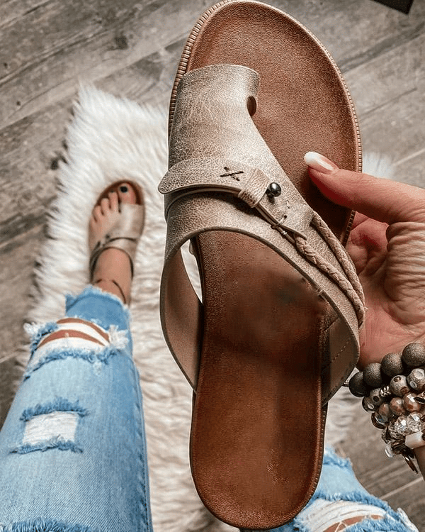 Luna | Womens Comfort Open Toe Slip On Minimalist Sandals with Lightweight Design and Everyday Support 3