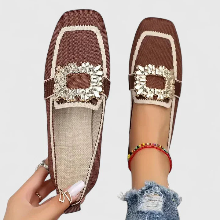 Maisey | Womens Orthopedic Cushioned Comfort Slip On Loafers 3