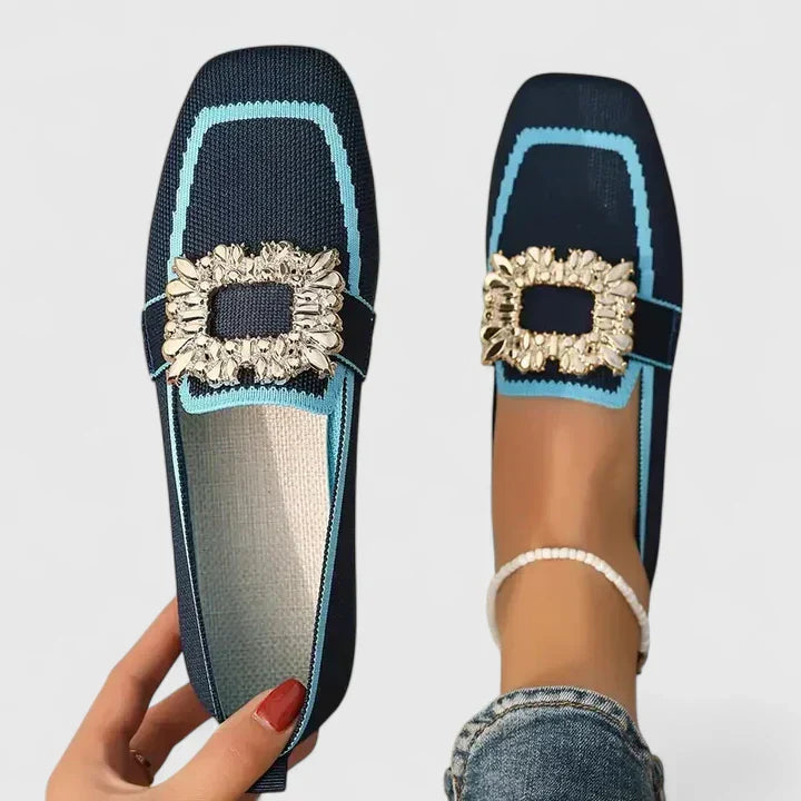 Maisey | Womens Orthopedic Cushioned Comfort Slip On Loafers 4