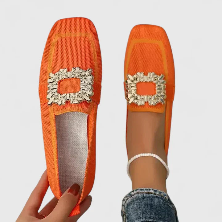 Maisey | Womens Orthopedic Cushioned Comfort Slip On Loafers 5