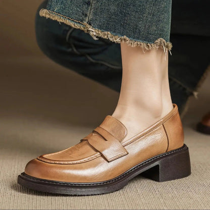Maria | Women T-Strap Shoes Slip On Elegant Comfortable Everyday Footwear 5