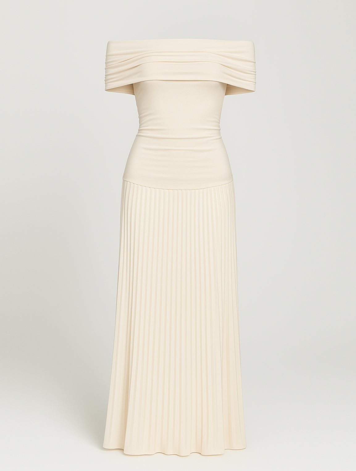 Liora | Women Maxi Dress Pleated Flowy Sleeveless Wedding Guest 4