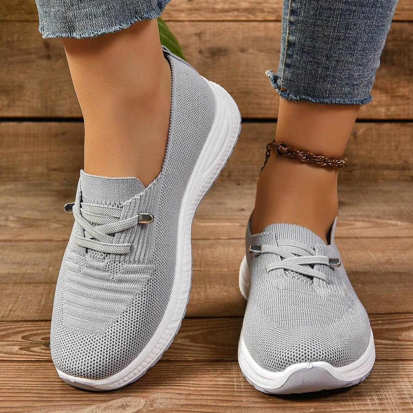 Natacha | Women Slip On Sneakers Cushioned Breathable Casual Everyday Sneakers 3