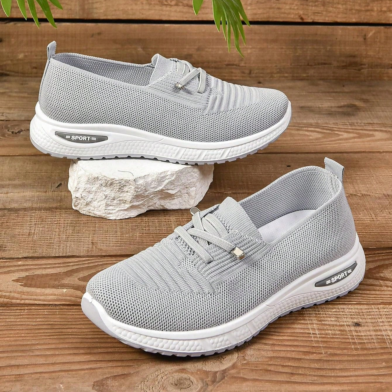 Natacha | Women Slip On Sneakers Cushioned Breathable Casual Everyday Sneakers 7