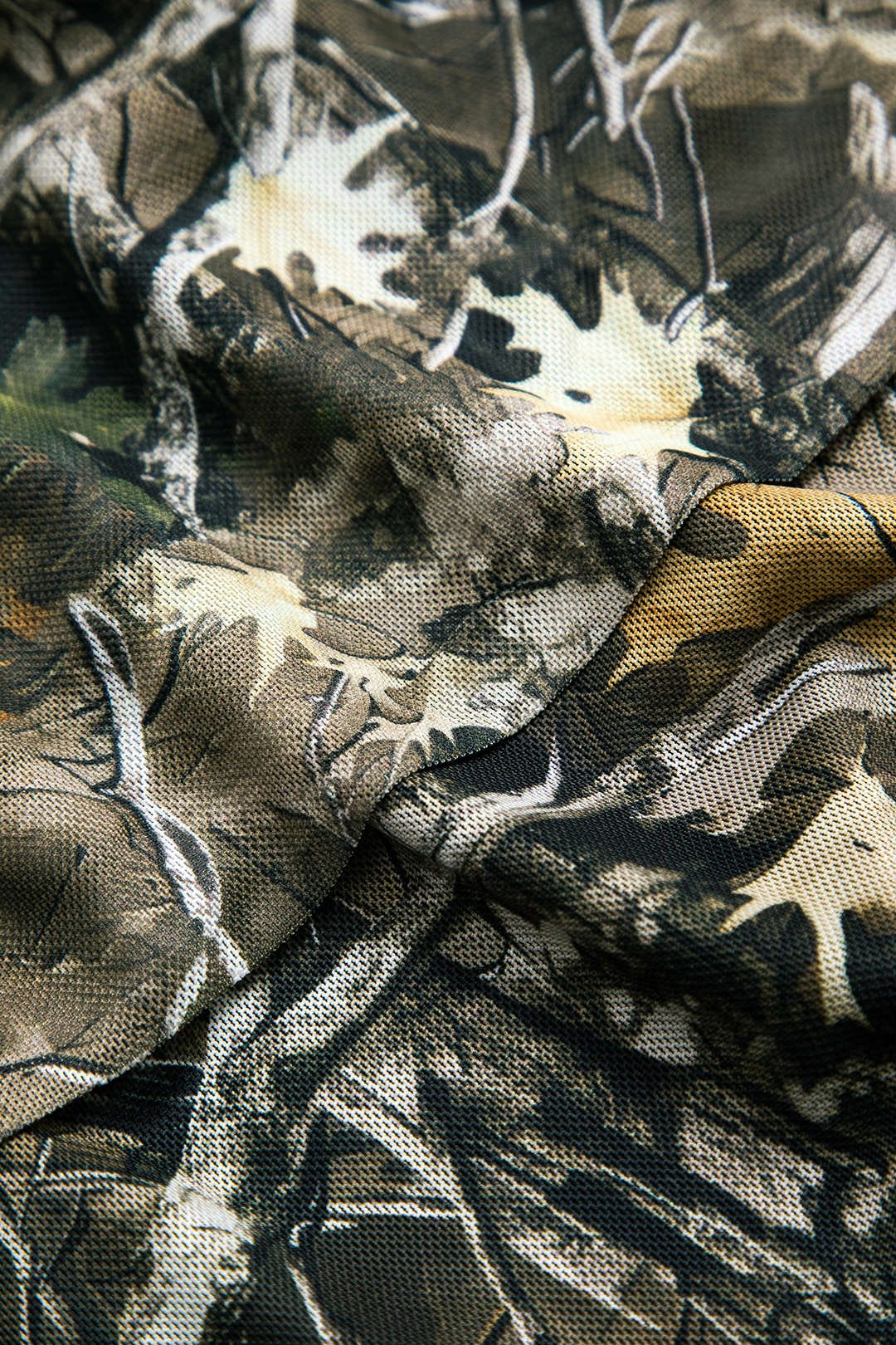 Camo | Women’s Off-Shoulder Relaxed Fit Camouflage Top with Trumpet Sleeves 3