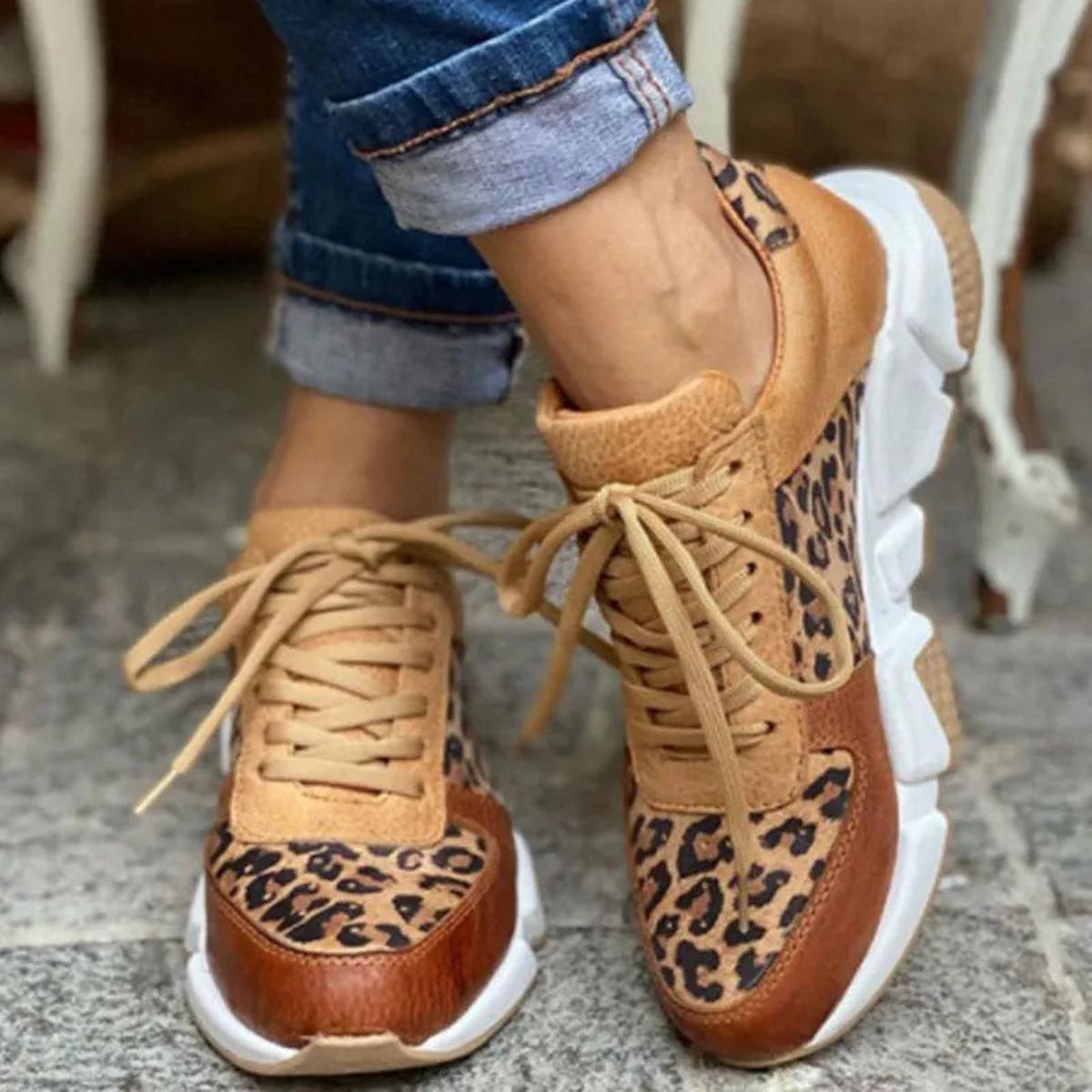 Samantha | Womens Ergonomic Lace Up Cushioned Support Everyday Sneakers 1