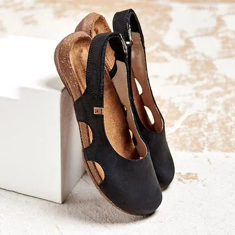 Saylor | Women Adjustable Strap Sandals Platform Ergonomic Footbed Casual Sandals 1