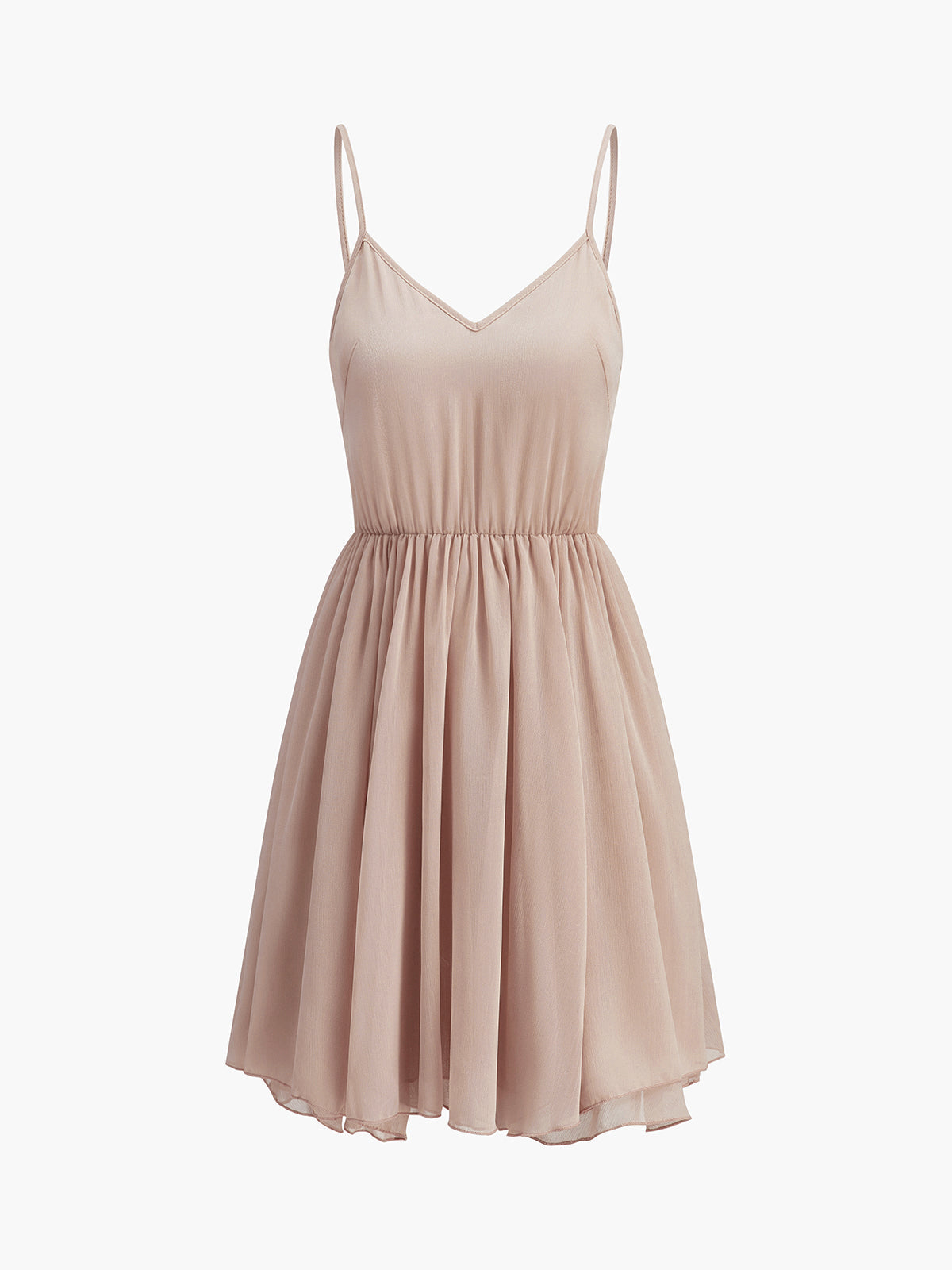 Seraphina | Mock Neck Chiffon Ruffle Short Length Mini Dress for Cocktail Parties 8