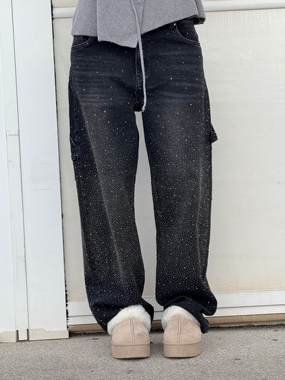 Elara | Women High Waist Wide Leg Casual Fit Denim Pants 9