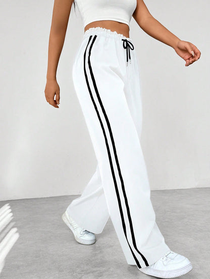 Freya | Women High Waist Wide Leg Relaxed Fit Lightweight Casual Pants 5