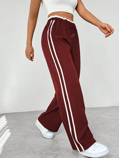 Freya | Women High Waist Wide Leg Relaxed Fit Lightweight Casual Pants 9