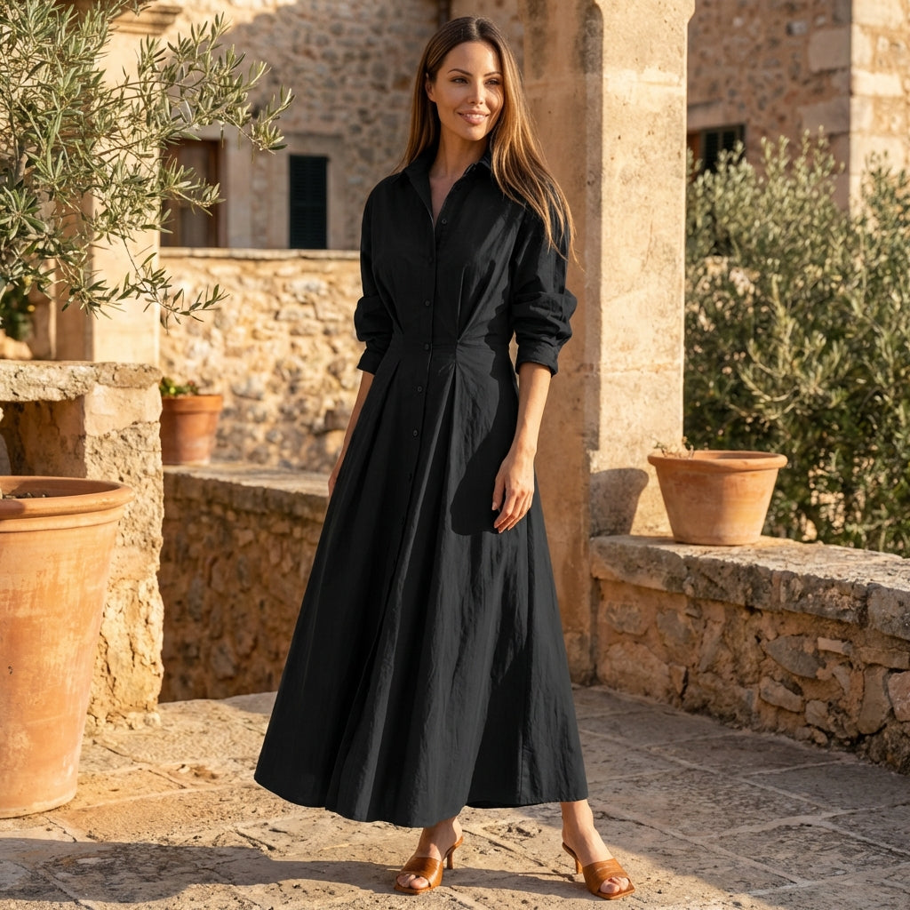 Liora | Women Maxi Dress Long Sleeve Flowy Casual 10